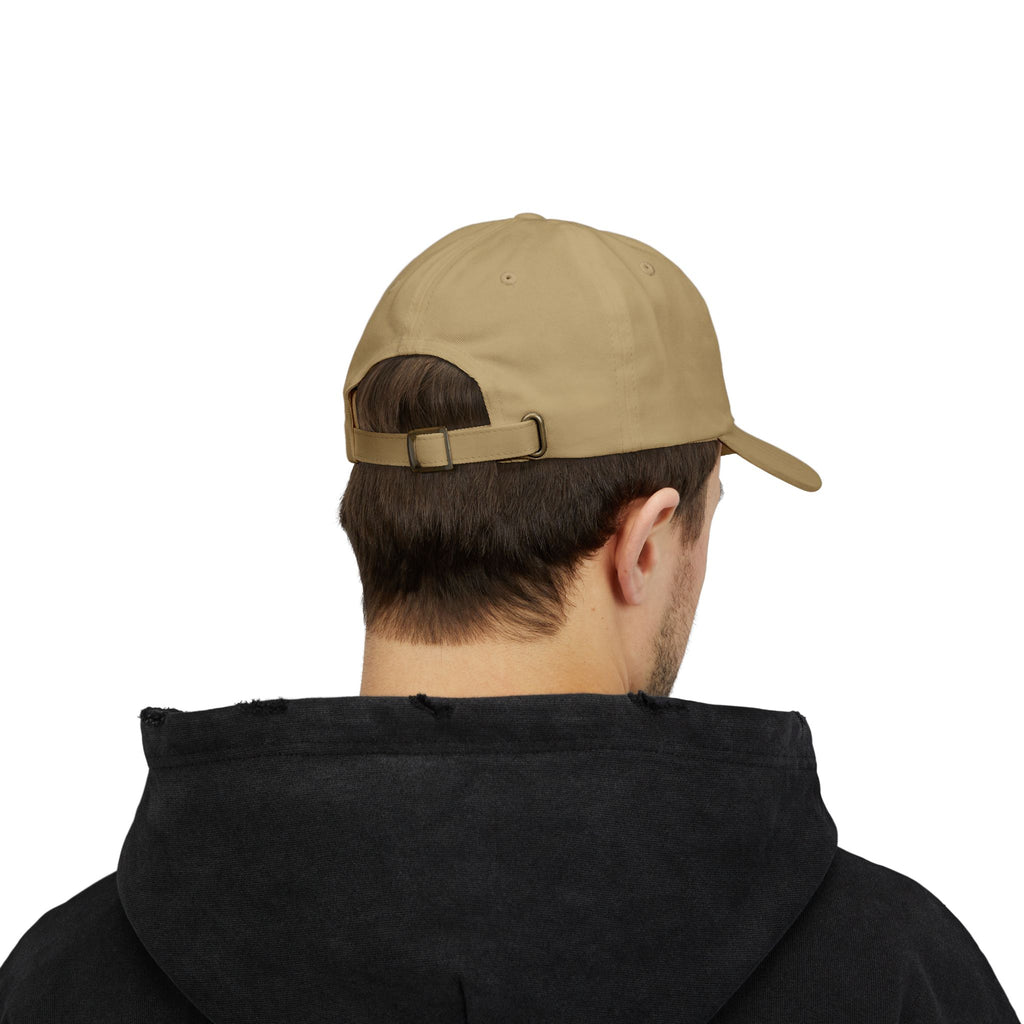 Nifty Ducks Travel Logo Classic Dad Cap - White Logo - Perfect for Adventurers
