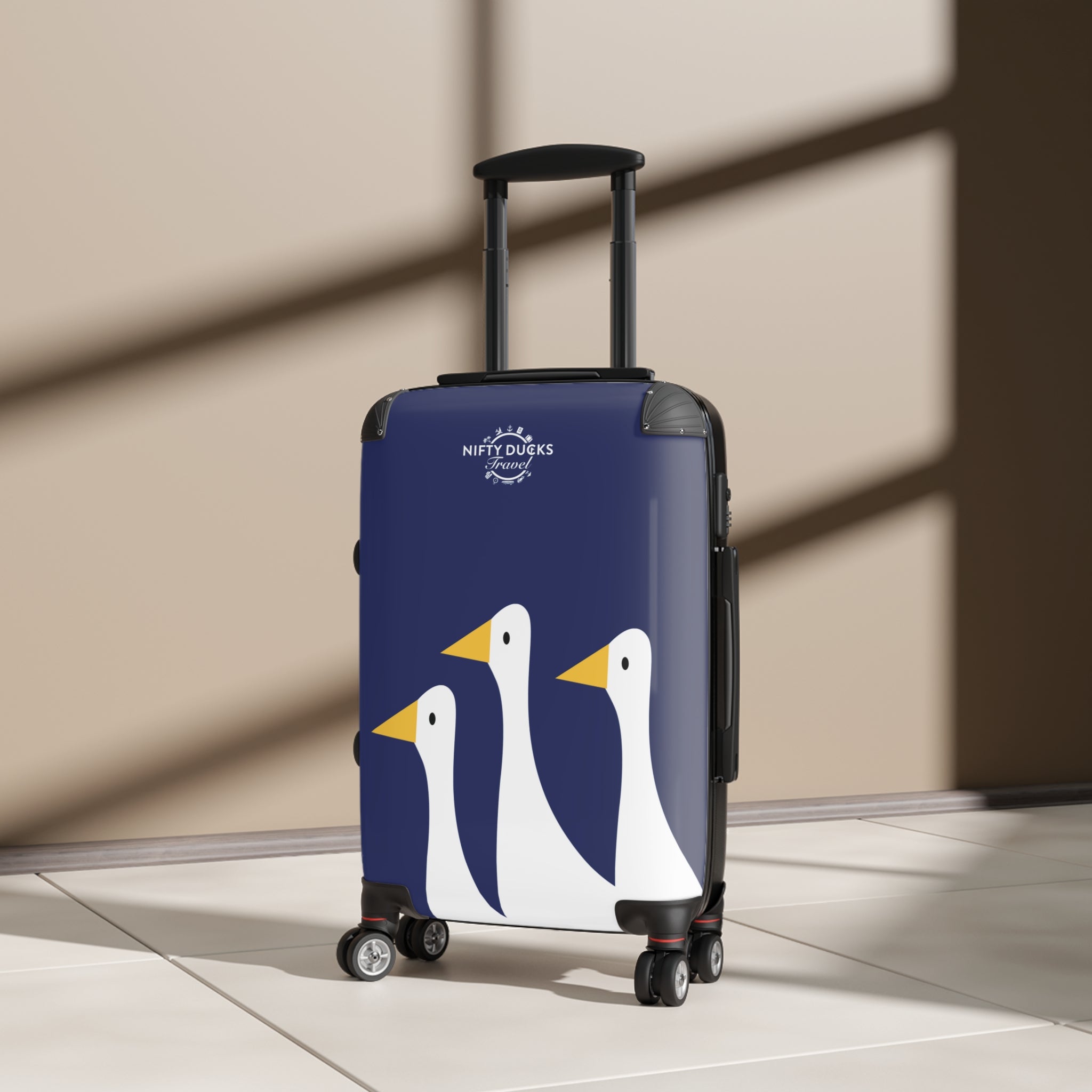 Traveling Ducks - Midnight Mallard - Stylish Luggage for Adventurers