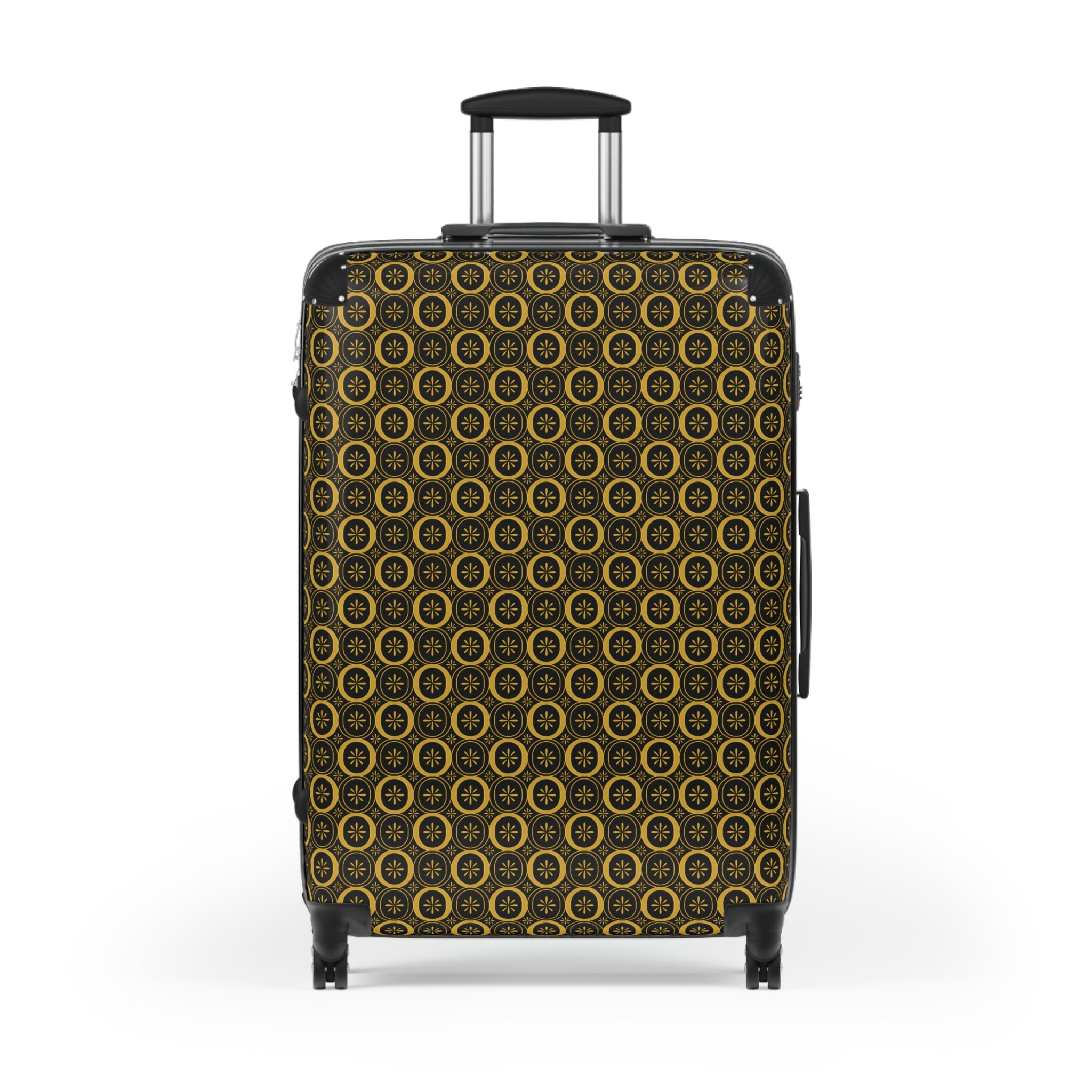 Solaris - Gold - Black - Suitcase - Stylish Luggage for Adventurers