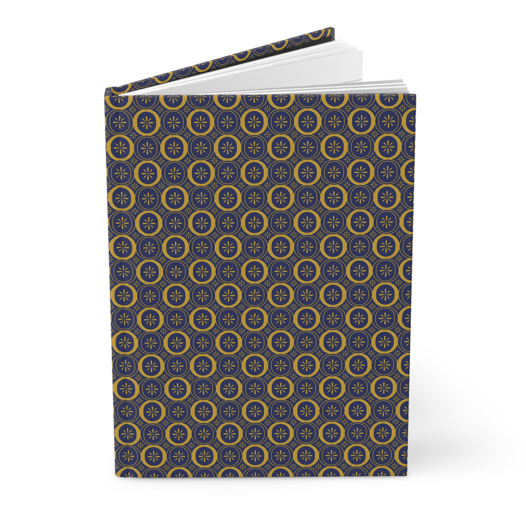 Solaris - Black - Royal Blue - Hardcover Journal - Matte Finish
