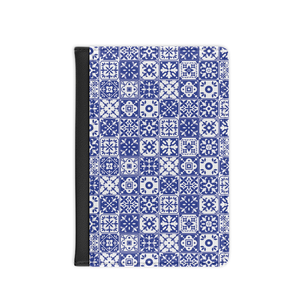 Mediterraneo Mosaic - Blue - Passport Cover | Travel Accessory, Gift for Jet setters, Unique Travel Journal, Vacation Must-Have, Gift for Travelers