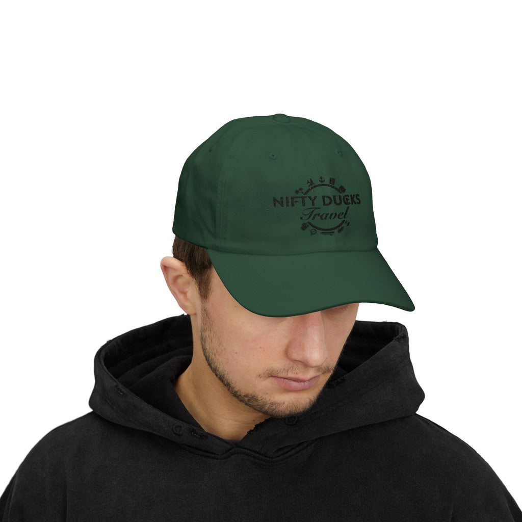 Nifty Ducks Travel Logo Classic Dad Cap - Perfect for Adventurers