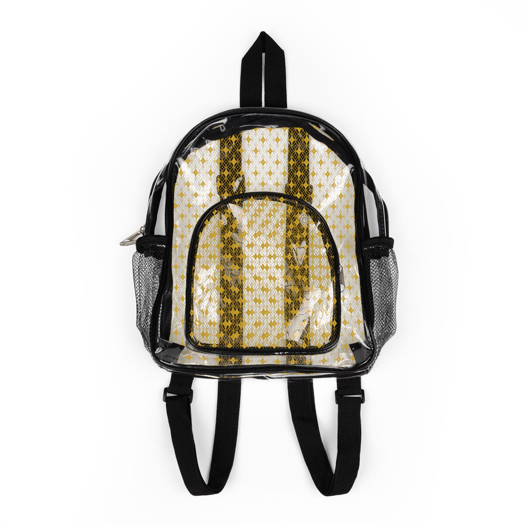 Virella - Gold - Clear Stadium Backpack