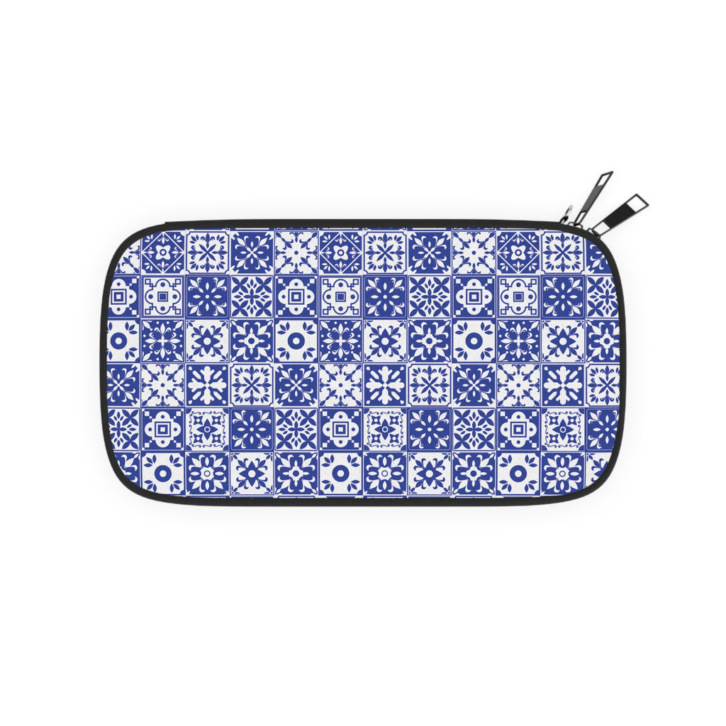Mediterraneo Mosaic - Blue - Passport Wallet - Perfect for Adventurers & Travelers