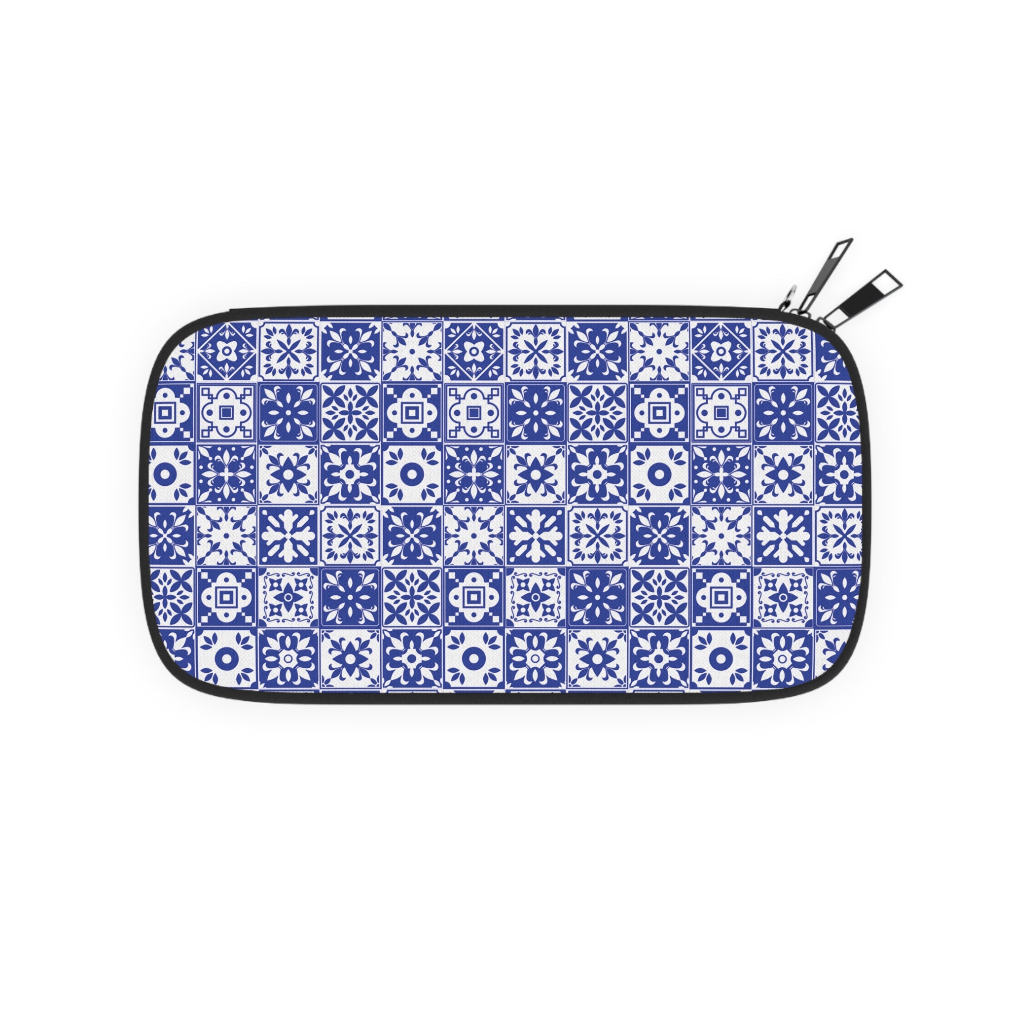 Mediterraneo Mosaic - Blue - Passport Wallet - Perfect for Adventurers & Travelers