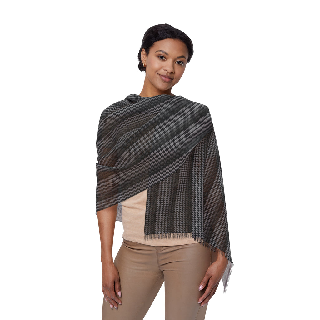 Kinetra - Black - Black - Scarf - Lightweight Shawl, Perfect for Outdoor Events, Mothers Day Gift