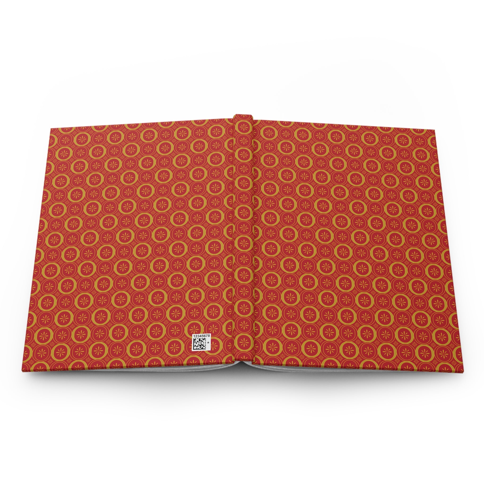 Solaris - Scarlet - Gold - Hardcover Journal - Matte Finish