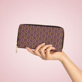 Solaris - Gold - Royal Purple - Zipper Wallet - Travel Accessories