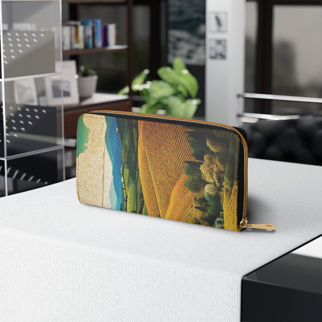 Italian Countryside - Zipper Wallet - Travel Accessories
