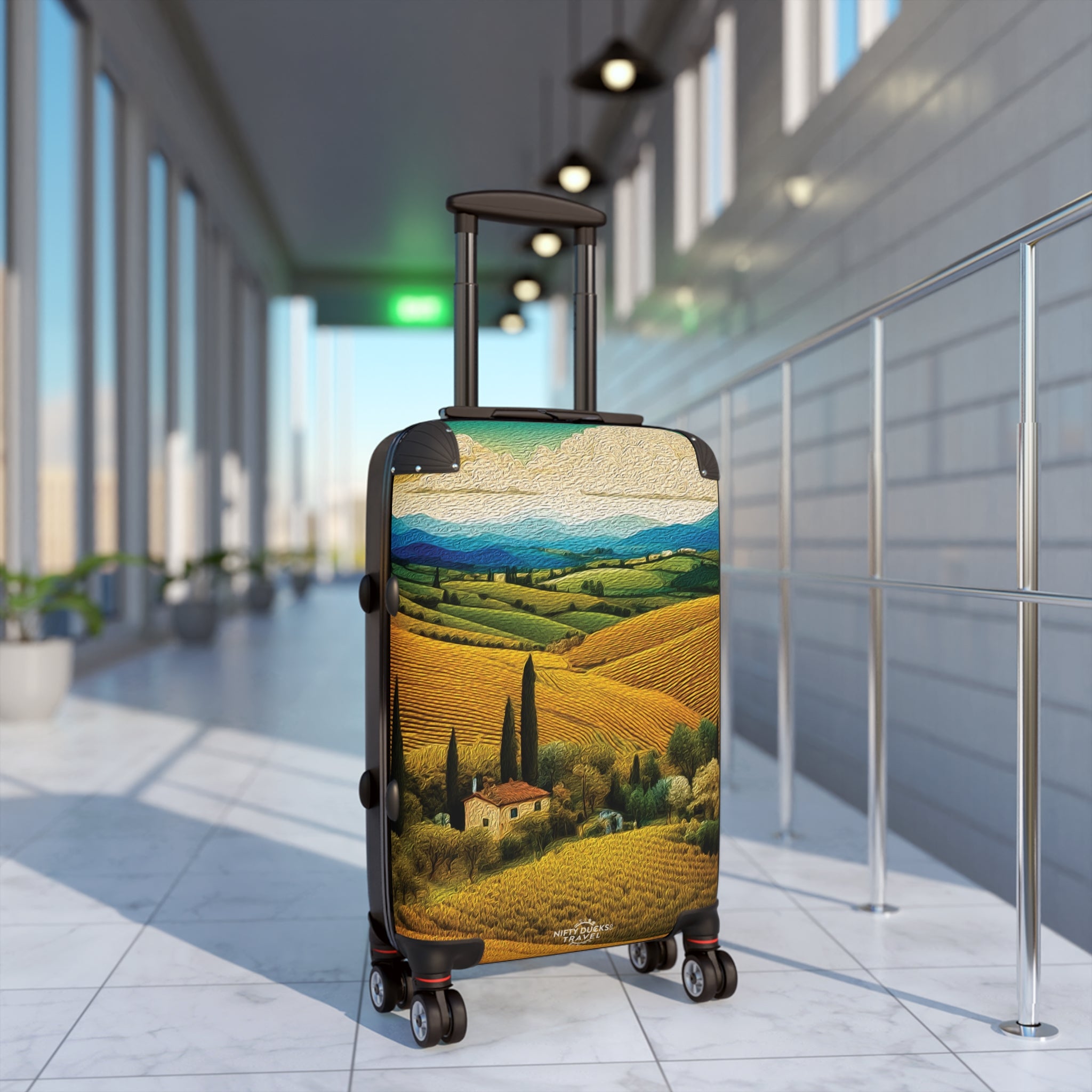 Italian Countryside - Suitcase - Stylish Luggage for Adventurers
