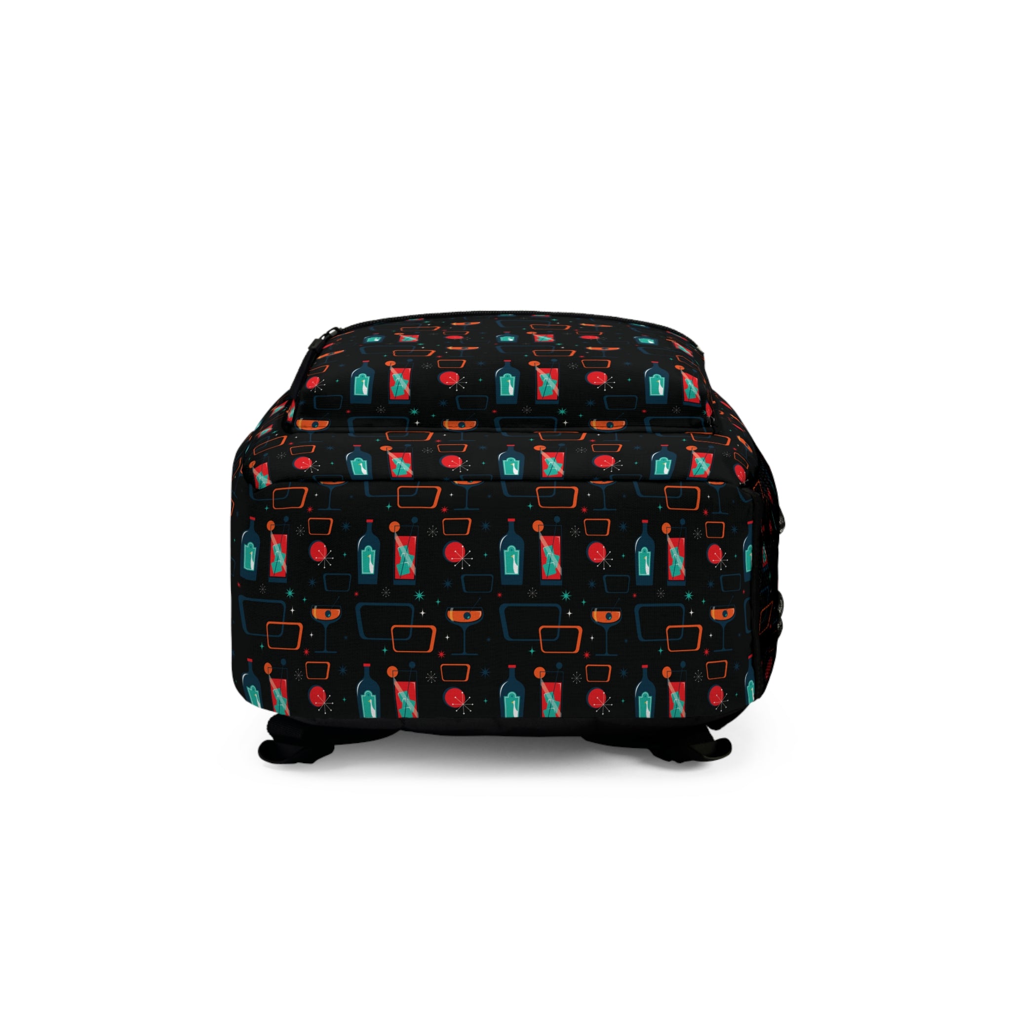 Cocktail Time - Black - Backpack - Travel Bag