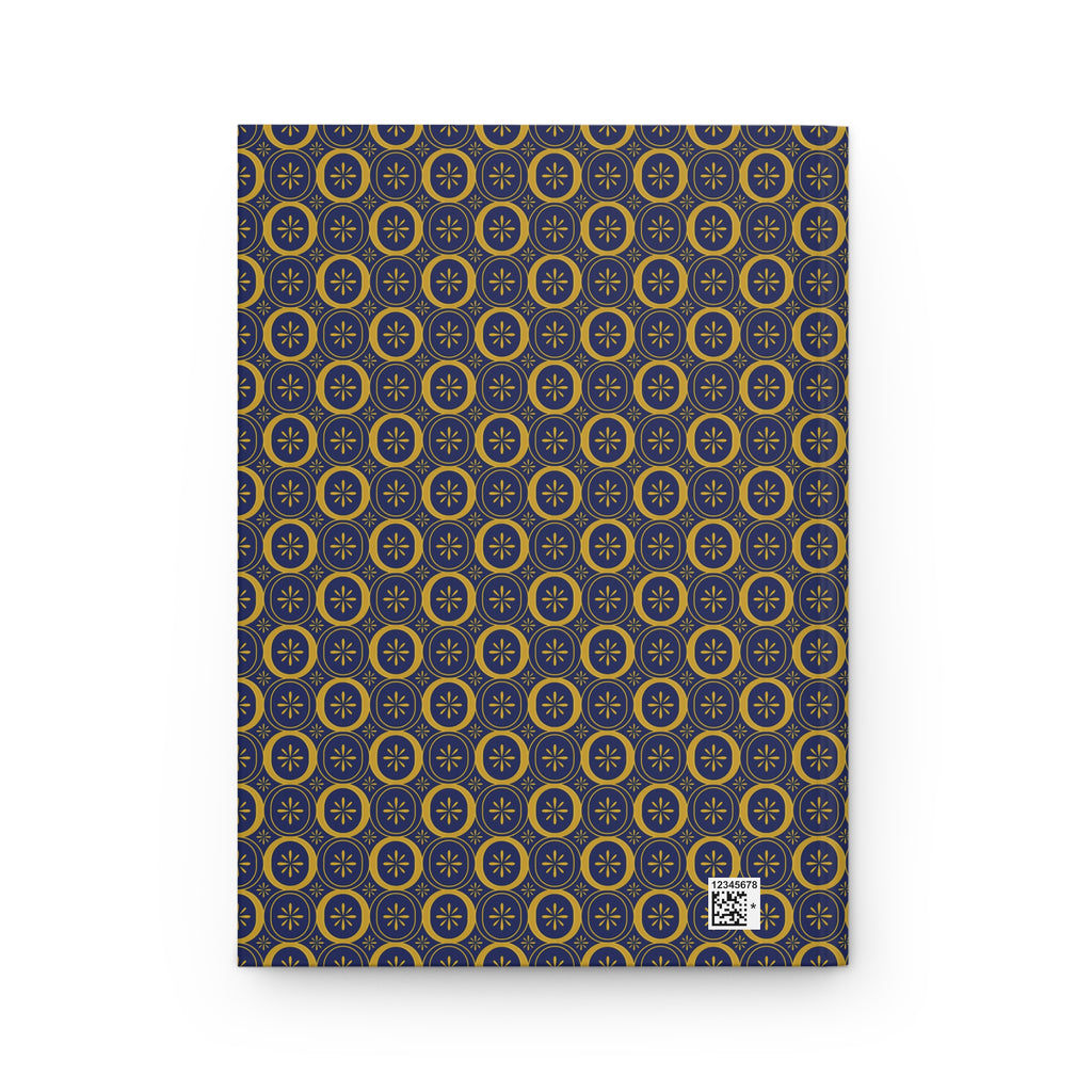 Solaris - Black - Royal Blue - Hardcover Journal - Matte Finish