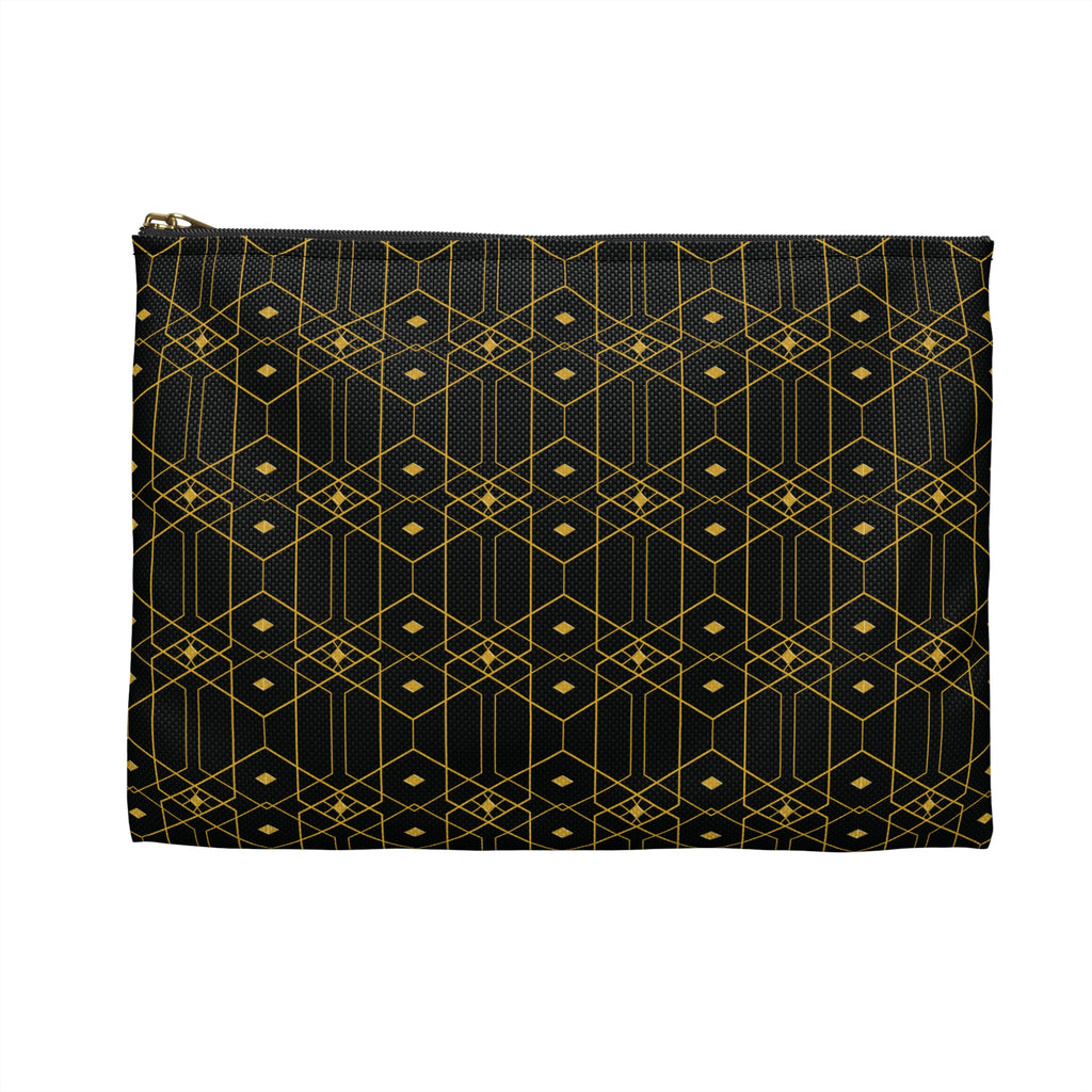 Dimetra - Gold - Black - Accessory Pouch - Perfect for Adventurers & Travelers