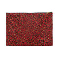 Spicy Kitty - Scarlet - Leopard Print - Nifty Ducks Travel Accessory Pouch - Perfect for Adventurers & Travelers