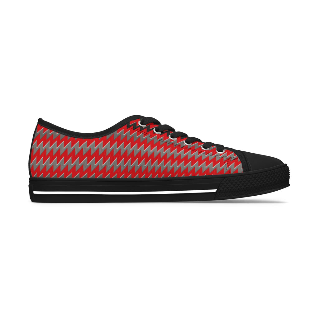 Kinetra - Scarlet - Women's Low Top Sneakers — Casual Canvas Shoes