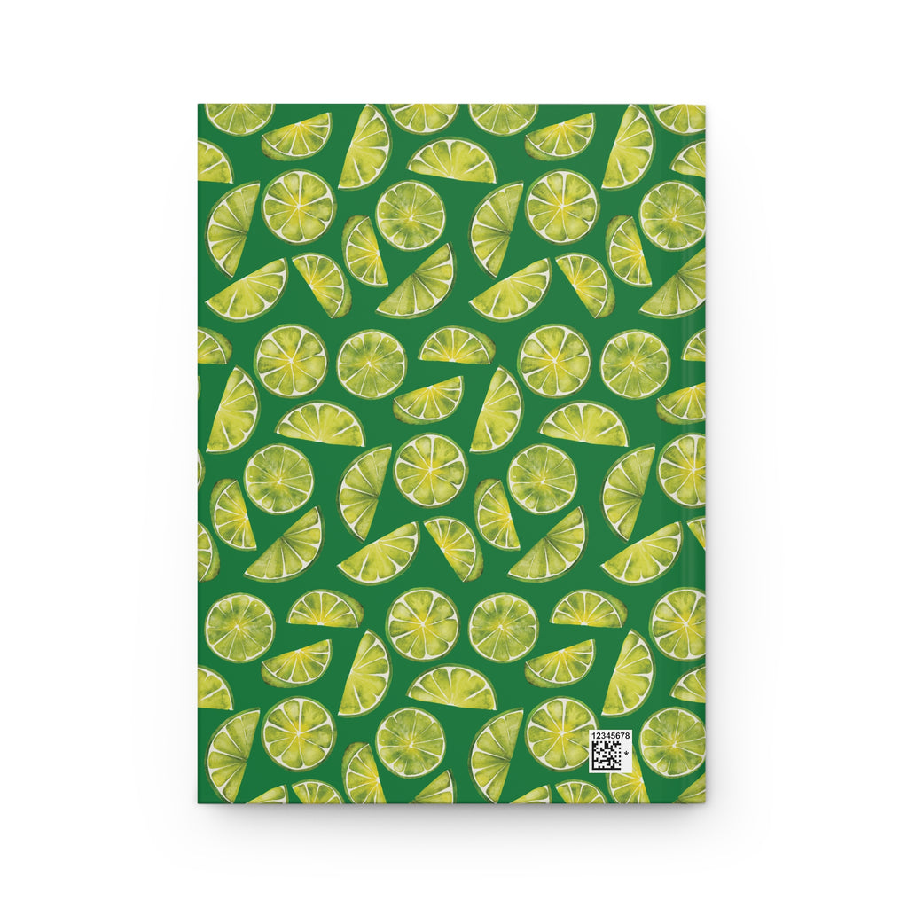 Zest Coast Vibes - Green - Hardcover Journal - Matte Finish