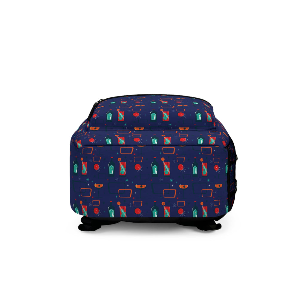 Cocktail Time - Midnight Blue - Backpack - Travel Bag
