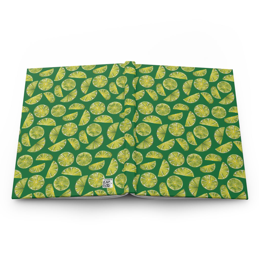 Zest Coast Vibes - Green - Hardcover Journal - Matte Finish