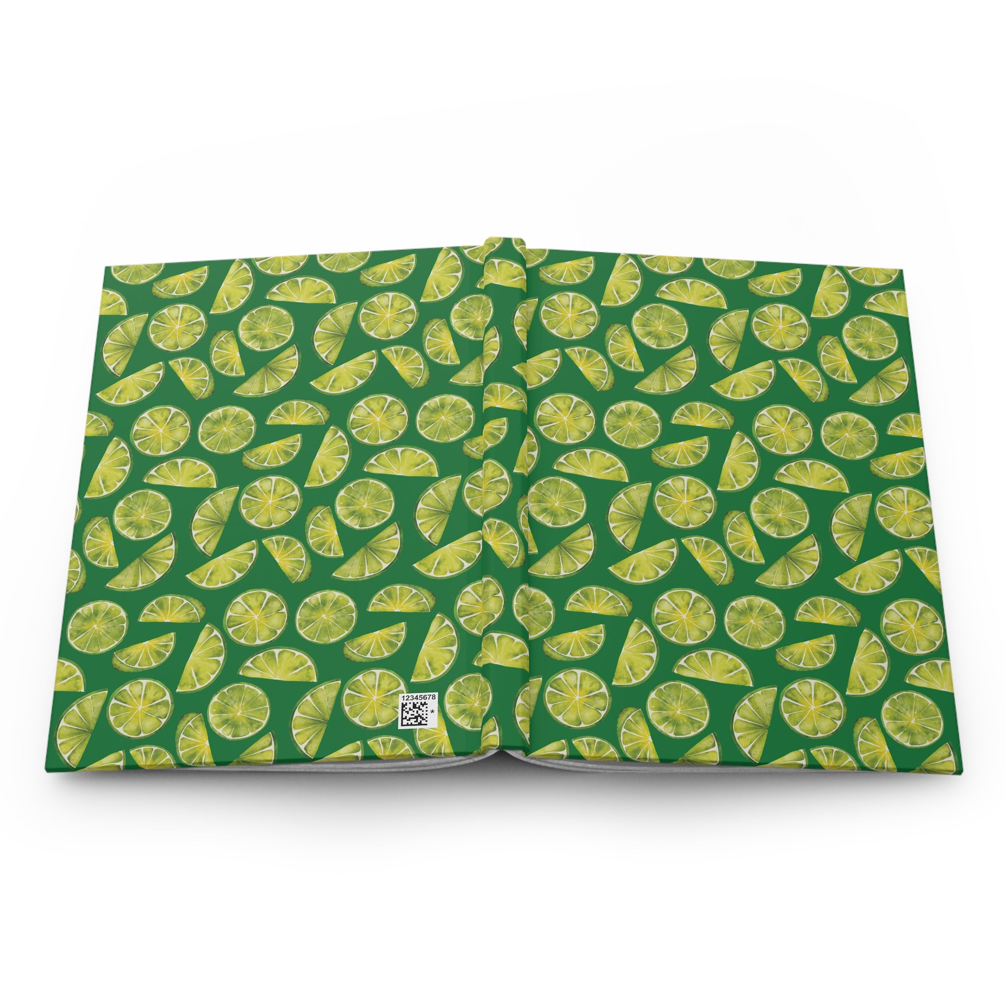 Zest Coast Vibes - Green - Hardcover Journal - Matte Finish