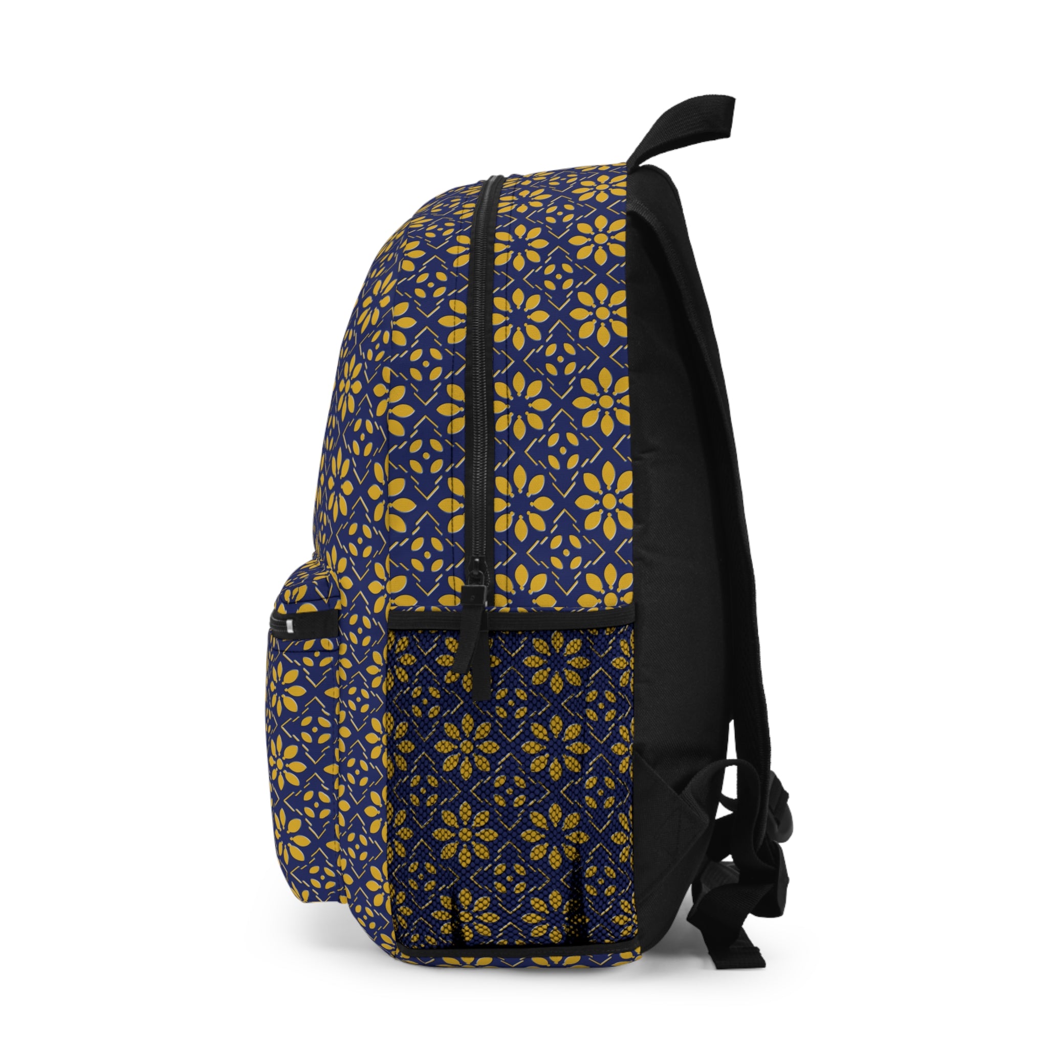 Florina - Gold - Midnight Blue - Backpack - Travel Bag