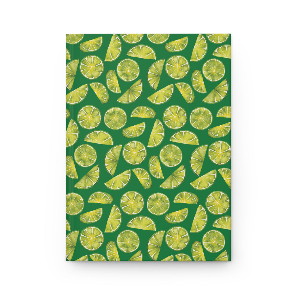 Zest Coast Vibes - Green - Hardcover Journal - Matte Finish