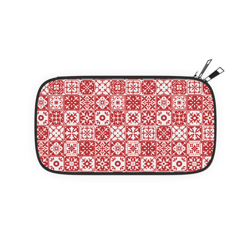 Mediterraneo Mosaic - Red - Passport Wallet - Perfect for Adventurers & Travelers
