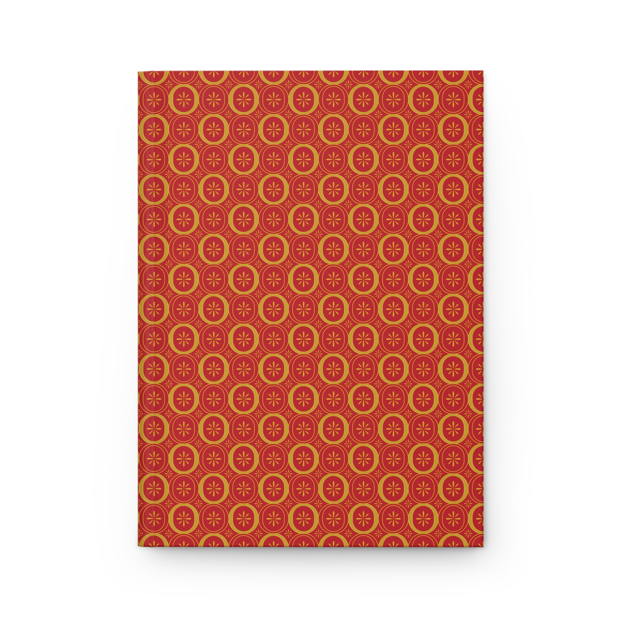 Solaris - Scarlet - Gold - Hardcover Journal - Matte Finish