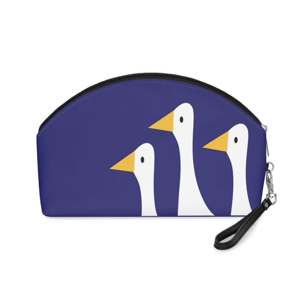 Traveling Ducks - Makeup Bag - Fun & Functional Travel Accessory - Ultramarine