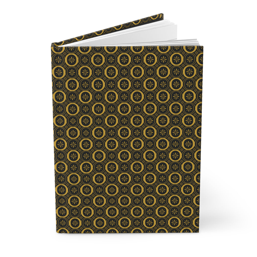 Solaris - Black - Gold - Hardcover Journal - Matte Finish