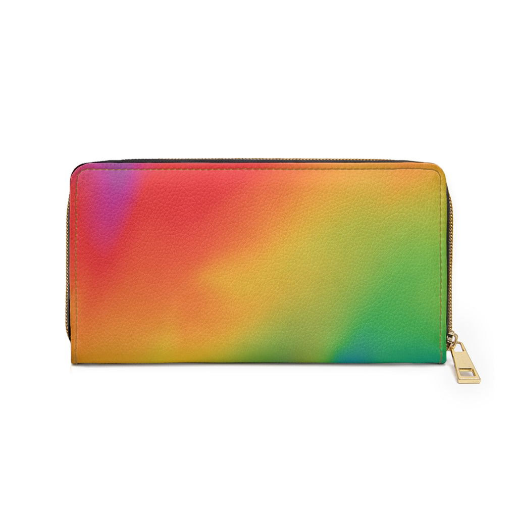 Travel in Technicolor - Zipper Wallet - Travel Accessories - Scarlet