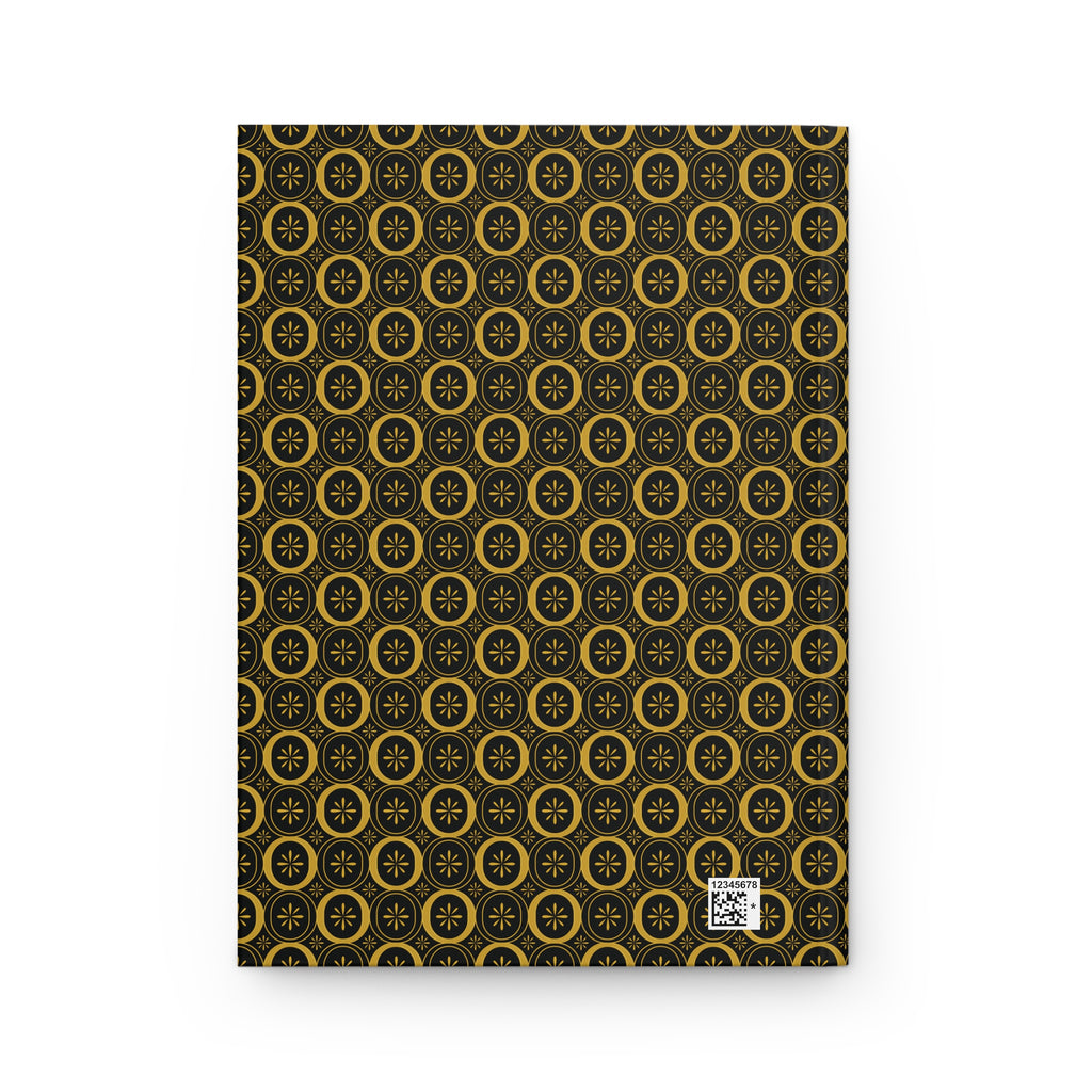 Solaris - Black - Gold - Hardcover Journal - Matte Finish