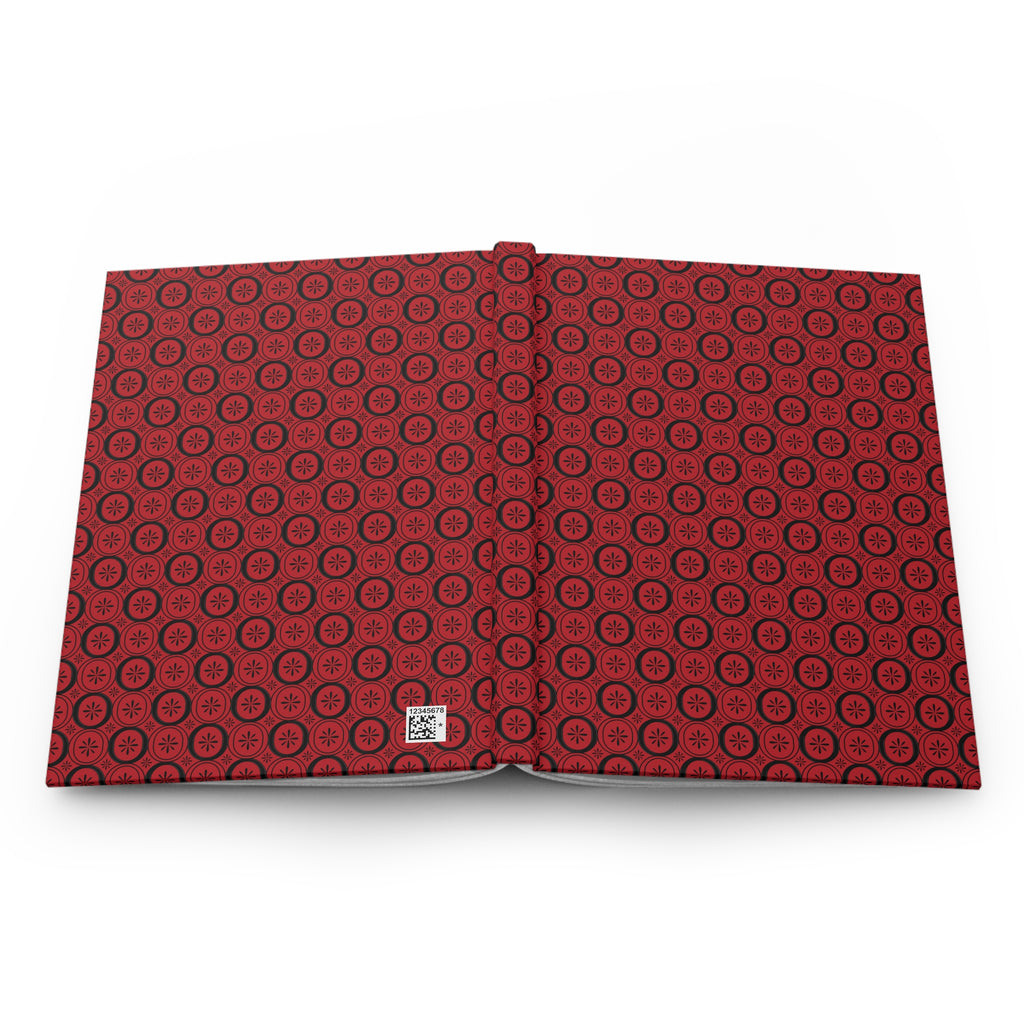Solaris - Scarlet - Black - Hardcover Journal - Matte Finish