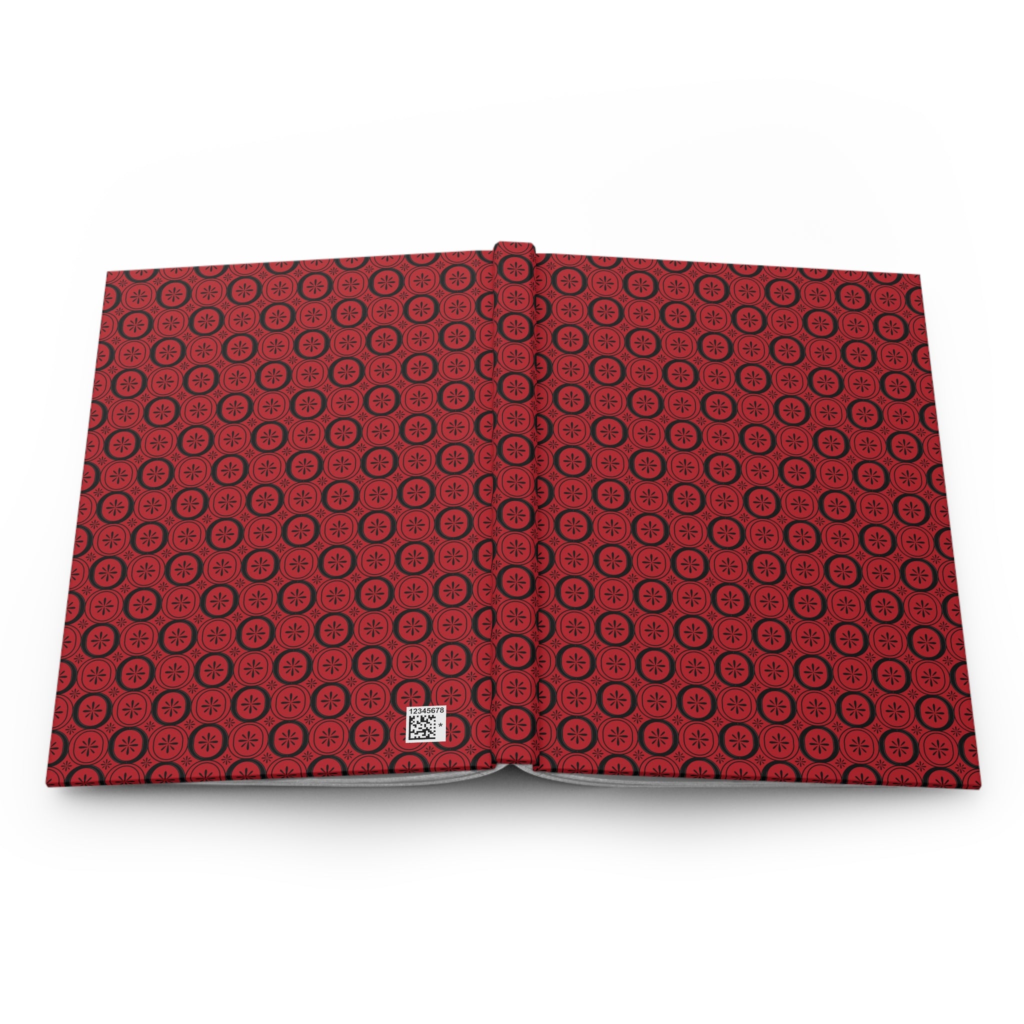 Solaris - Scarlet - Black - Hardcover Journal - Matte Finish