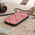 Mediterraneo Mosaic - Red - Passport Wallet - Perfect for Adventurers & Travelers