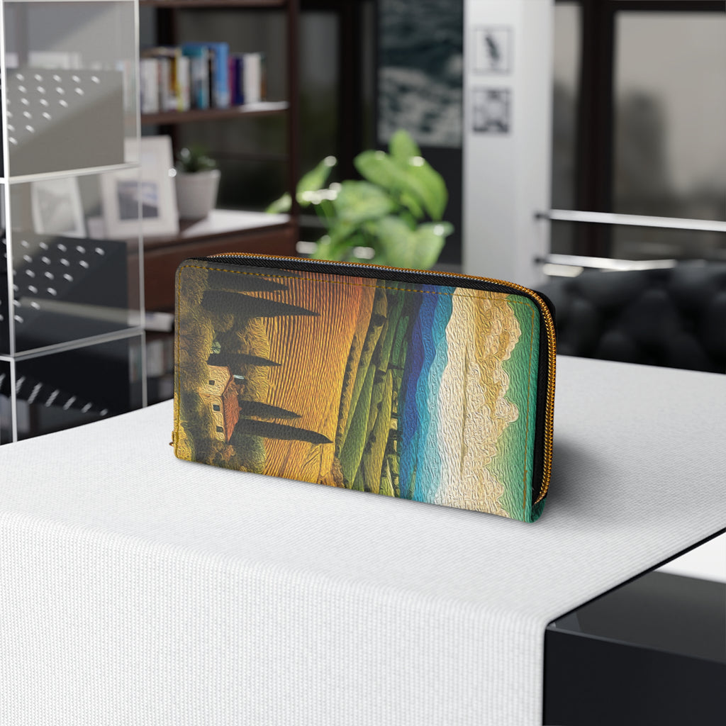 Italian Countryside - Zipper Wallet - Travel Accessories