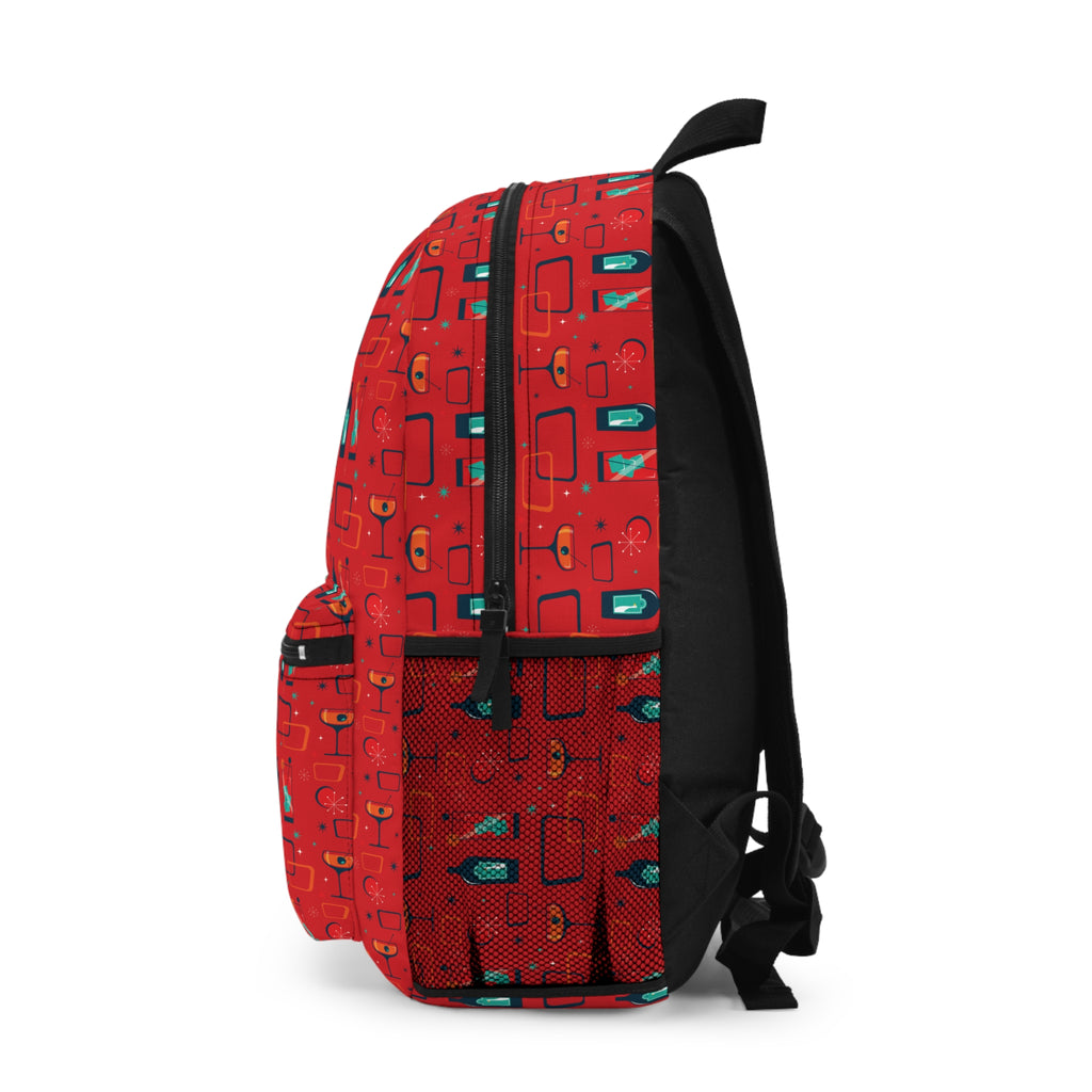 Cocktail Time - Scarlet - Backpack - Travel Bag
