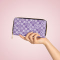 Mediterraneo Mosaic - Purple - Zipper Wallet - Travel Accessories