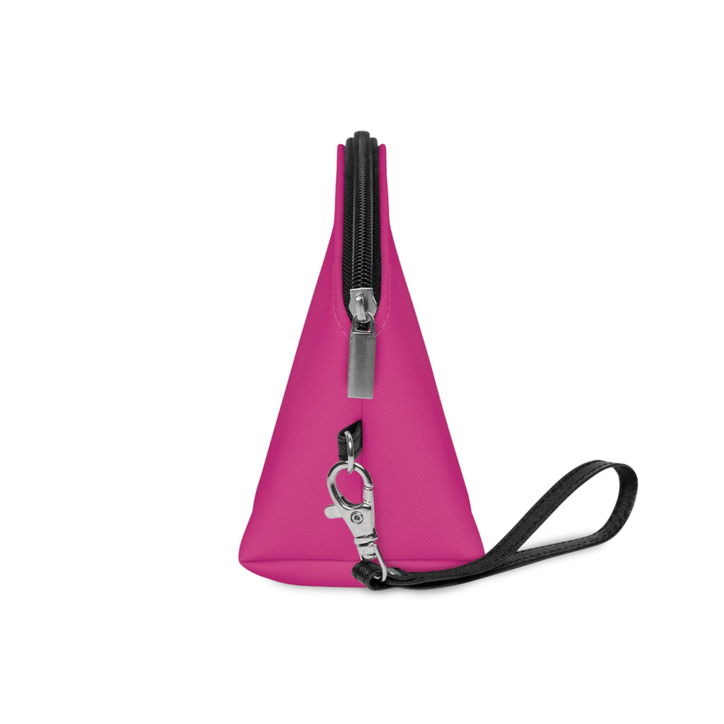 Nifty Ducks Travel Logo - Makeup Bag - Fun & Functional Travel Accessory - Barbie Pink