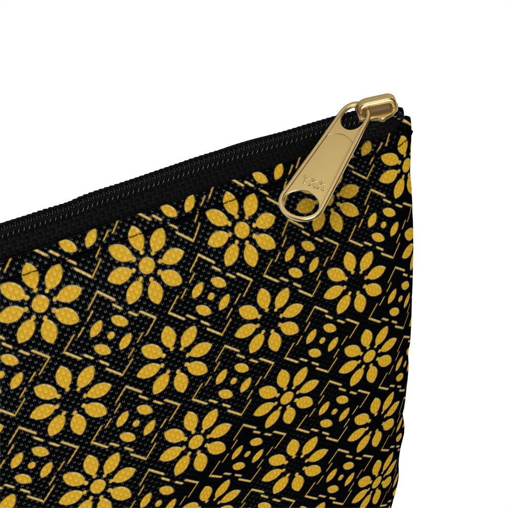 Florina - Gold - Black - Accessory Pouch - Perfect for Adventurers & Travelers