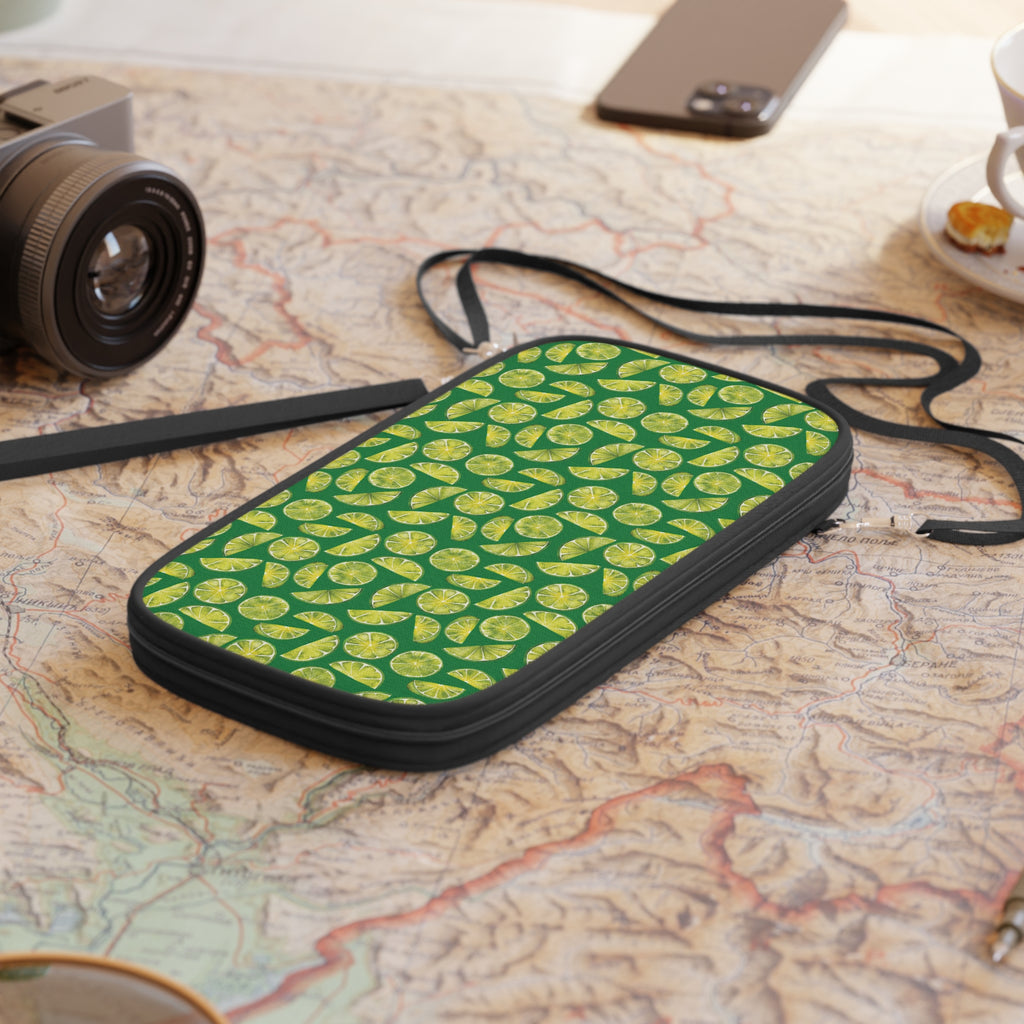 Zest Coast Vibes - Green - Passport Wallet - Perfect for Adventurers & Travelers