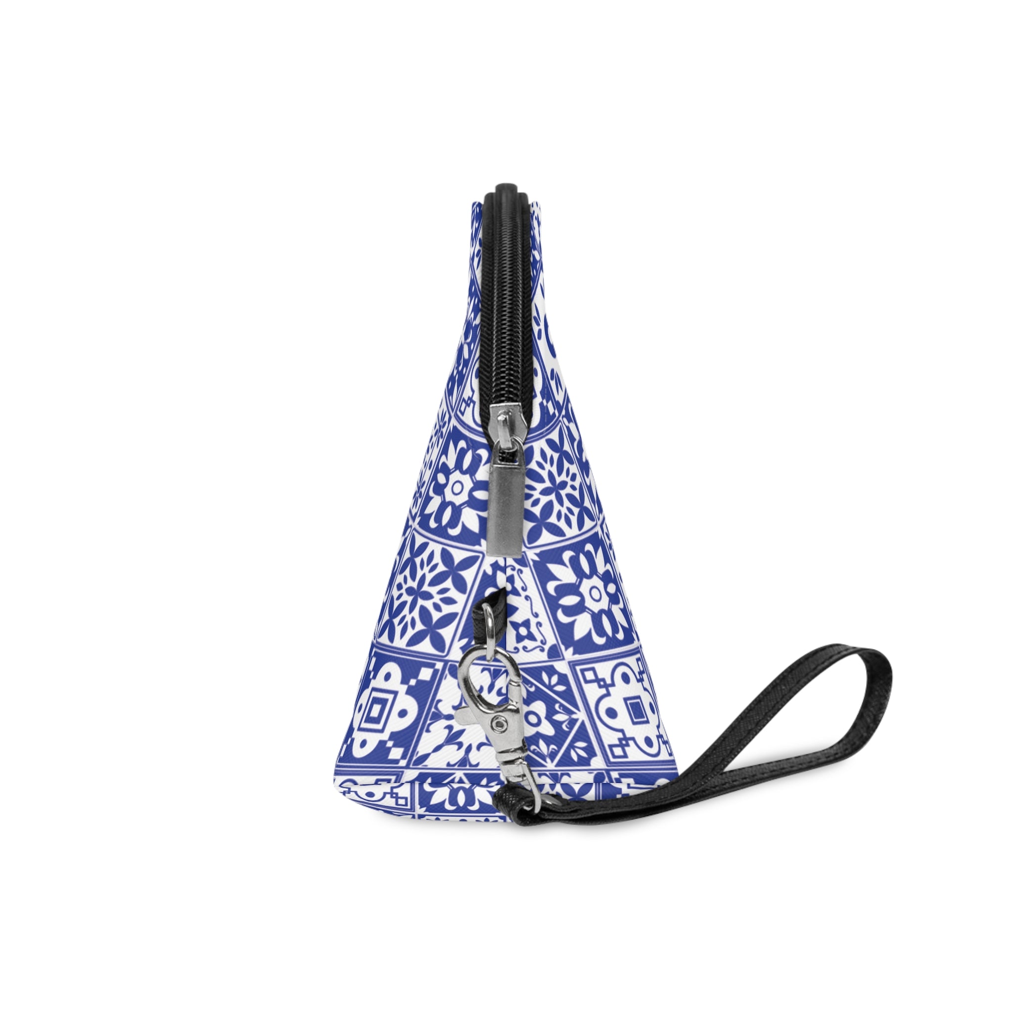 Mediterraneo Mosaic - Blue - Mid Century design - Makeup Bag - Fun & Functional Travel Accessory