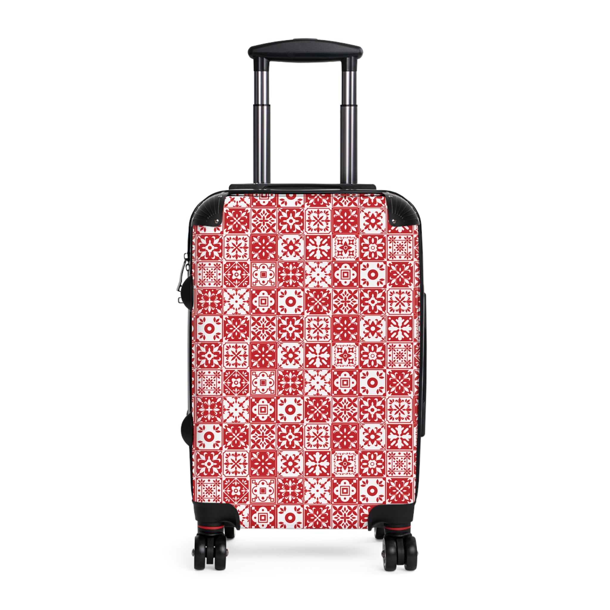 Mediterraneo Mosaic - Red - Suitcase - Stylish Luggage for Adventurers