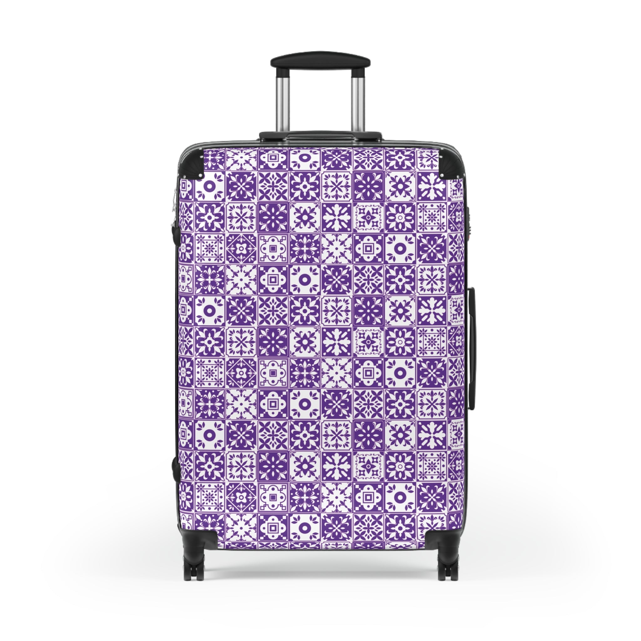 Mediterraneo Mosaic - Purple - Suitcase - Stylish Luggage for Adventurers