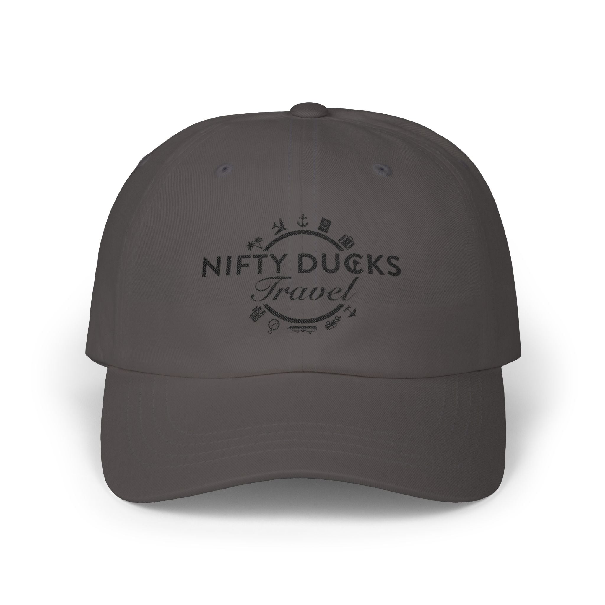 Nifty Ducks Travel Logo Classic Dad Cap - Perfect for Adventurers
