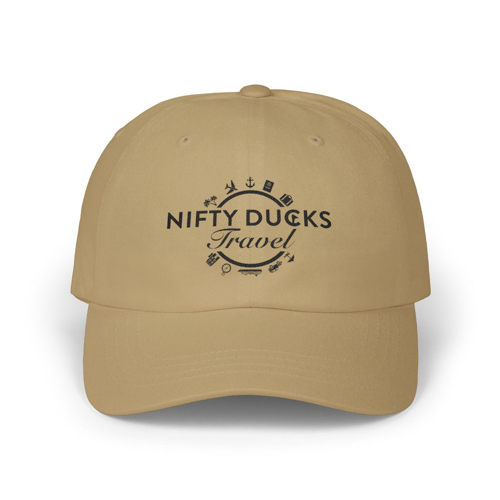 Nifty Ducks Travel Logo Classic Dad Cap - Perfect for Adventurers