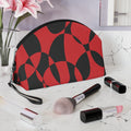 Scarlet Symphony - Black - Mid Century design - Makeup Bag - Fun & Functional Travel Accessory
