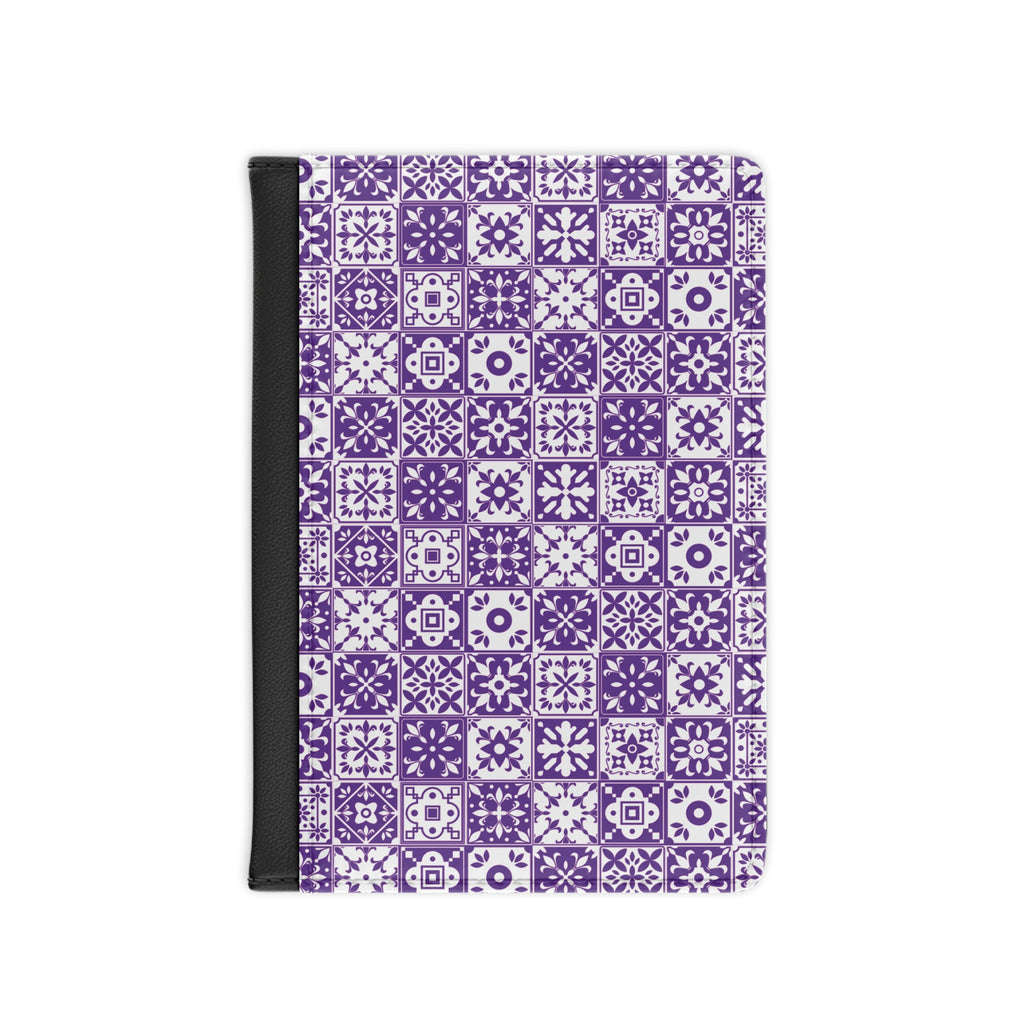 Mediterraneo Mosaic - Purple - Passport Cover | Travel Accessory, Gift for Jet setters, Unique Travel Journal, Vacation Must-Have, Gift for Travelers