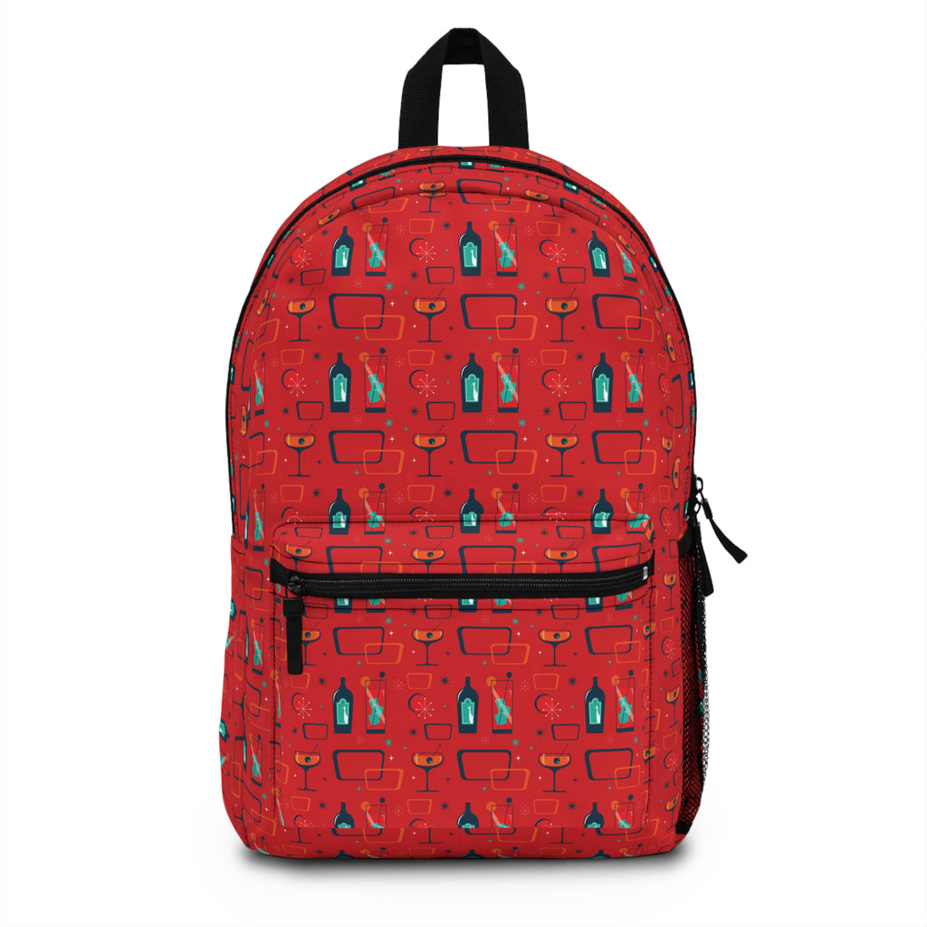 Cocktail Time - Scarlet - Backpack - Travel Bag