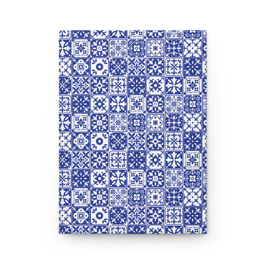 Mediterraneo Mosaic - Blue - Hardcover Journal - Matte Finish