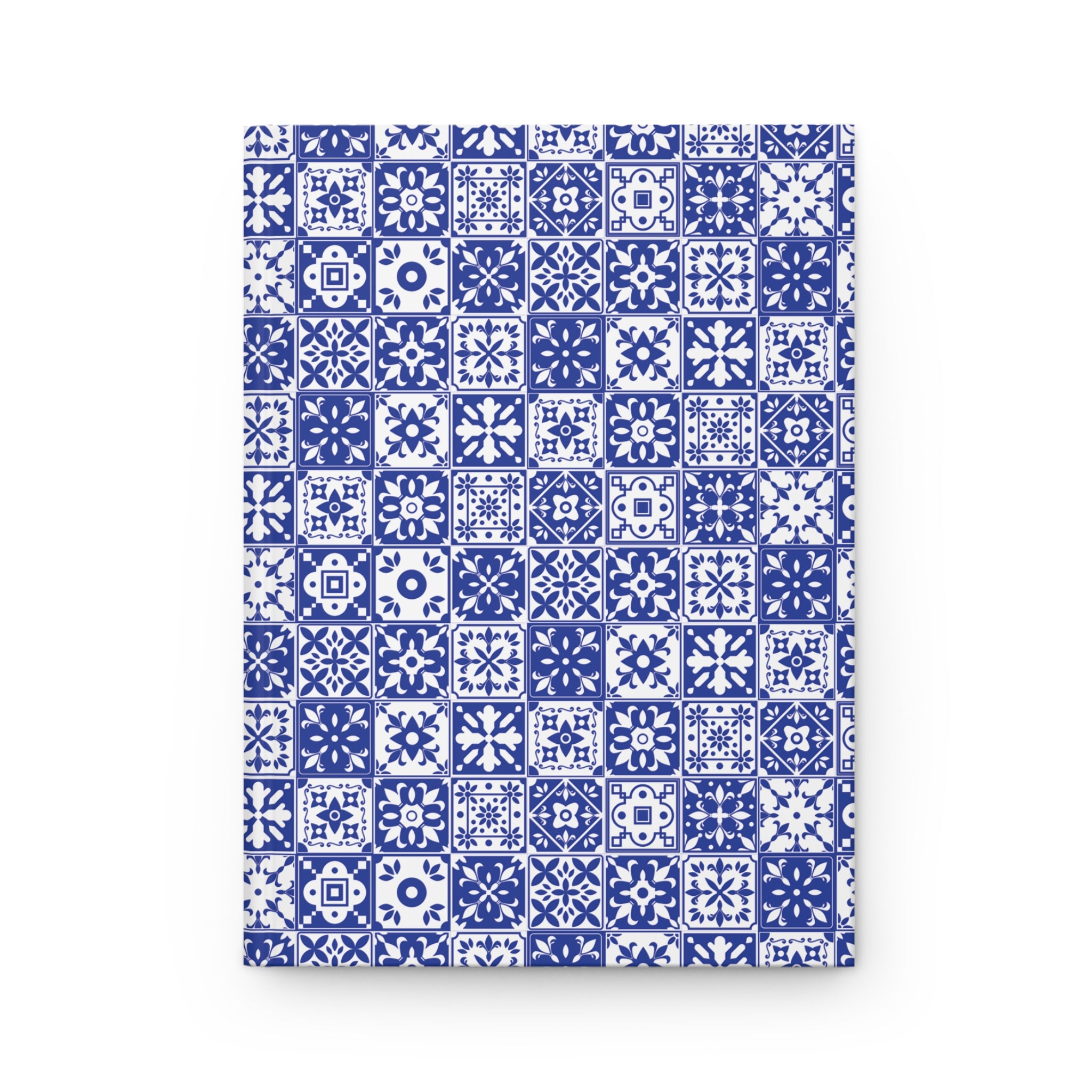 Mediterraneo Mosaic - Blue - Hardcover Journal - Matte Finish